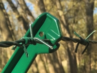 Ostnatý drát ZN/Pvc 100bm zelený